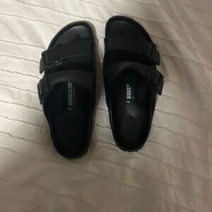Black Birkenstocks